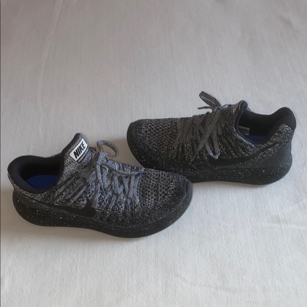 Nike Black and Gray Running Sneakers